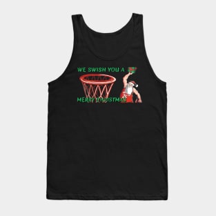 Dunking Santa Tank Top